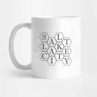 Salt Lake City Black Mug